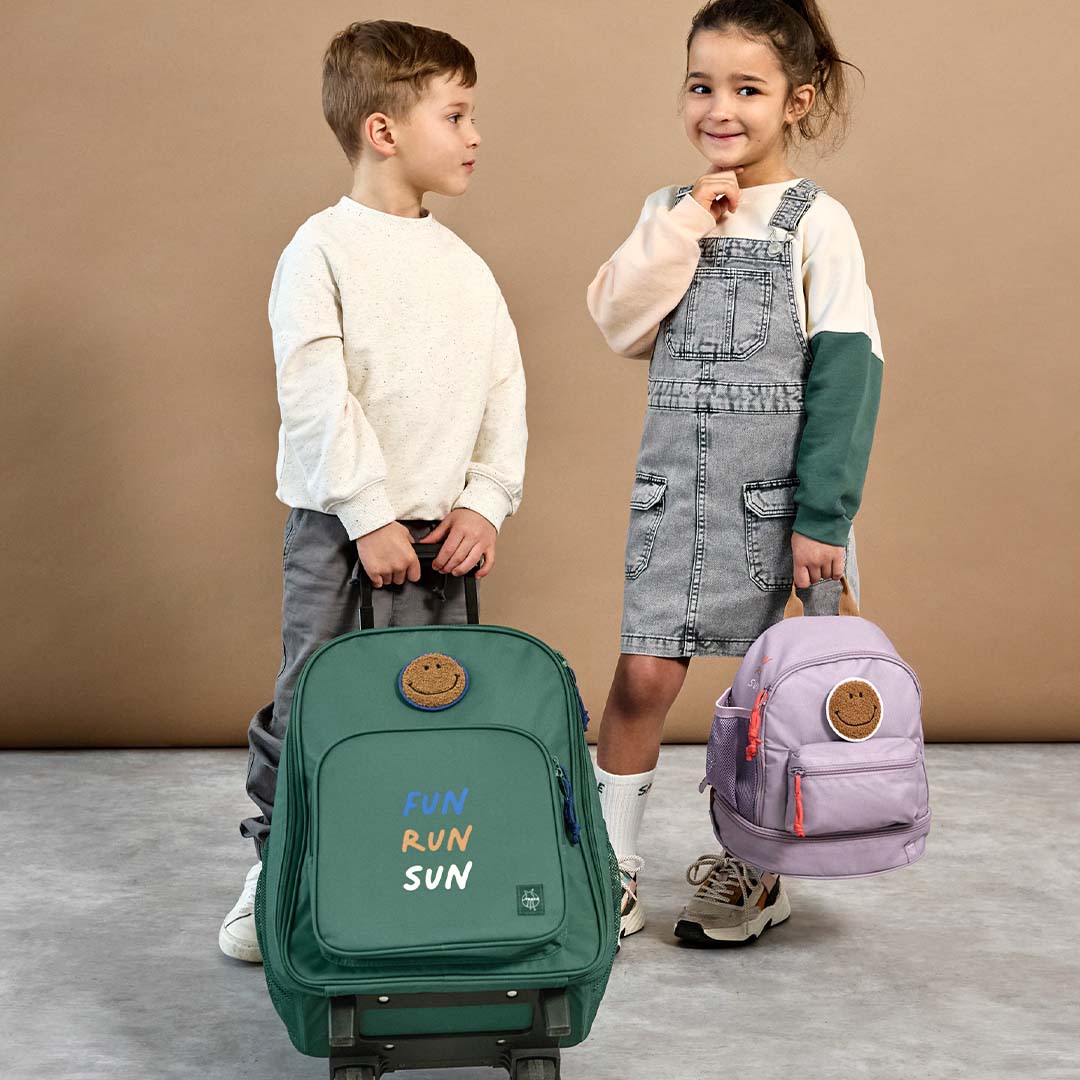 lässig kinderkoffer little gang - dark green
