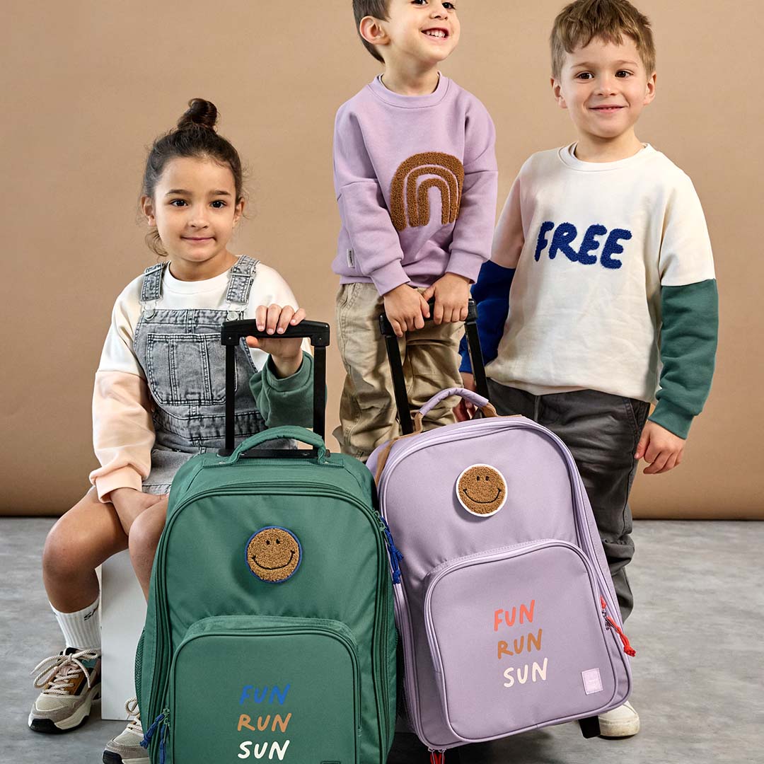 lässig kinderkoffer little gang - lilac