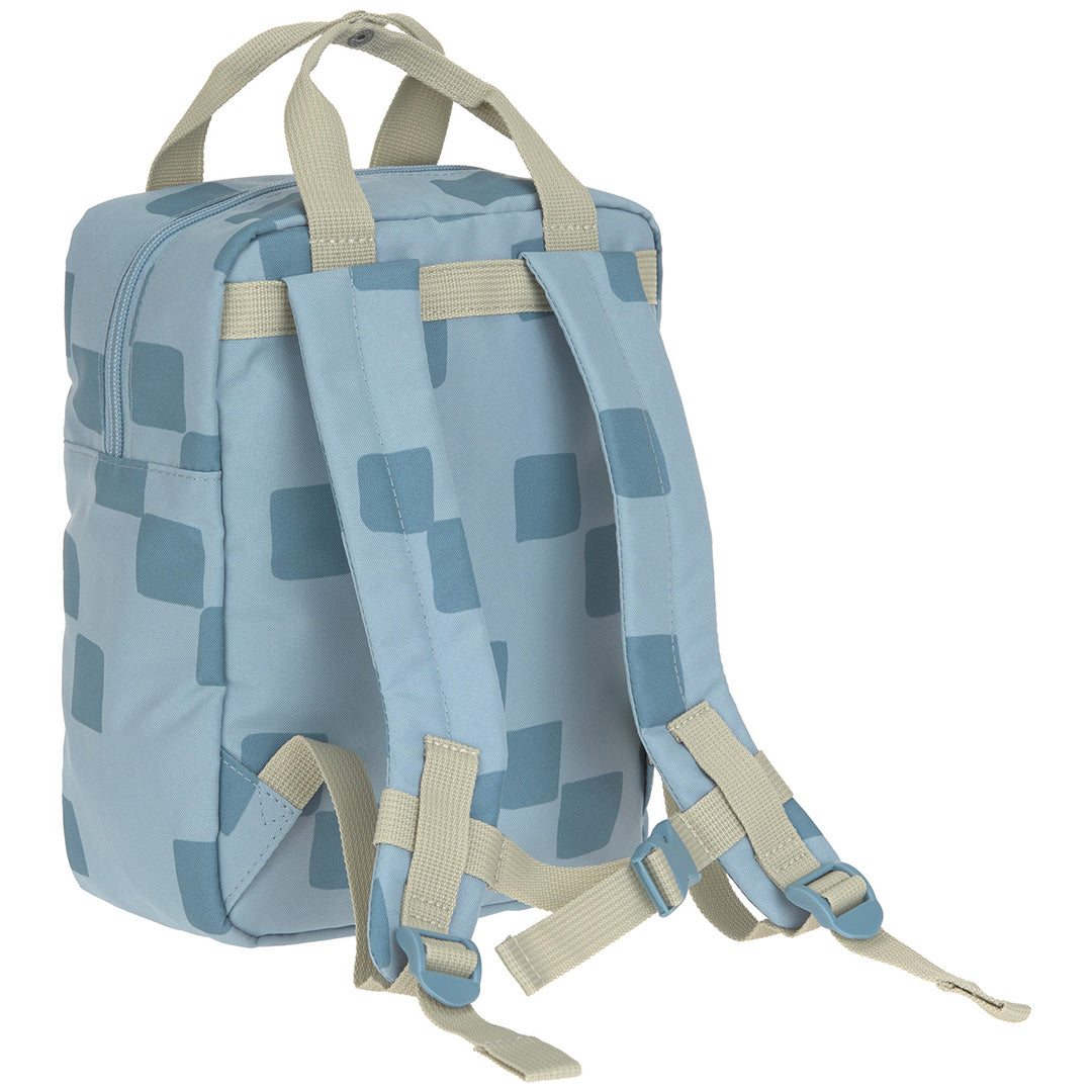 lässig kleuterrugzak pattern party - blue - 27 cm