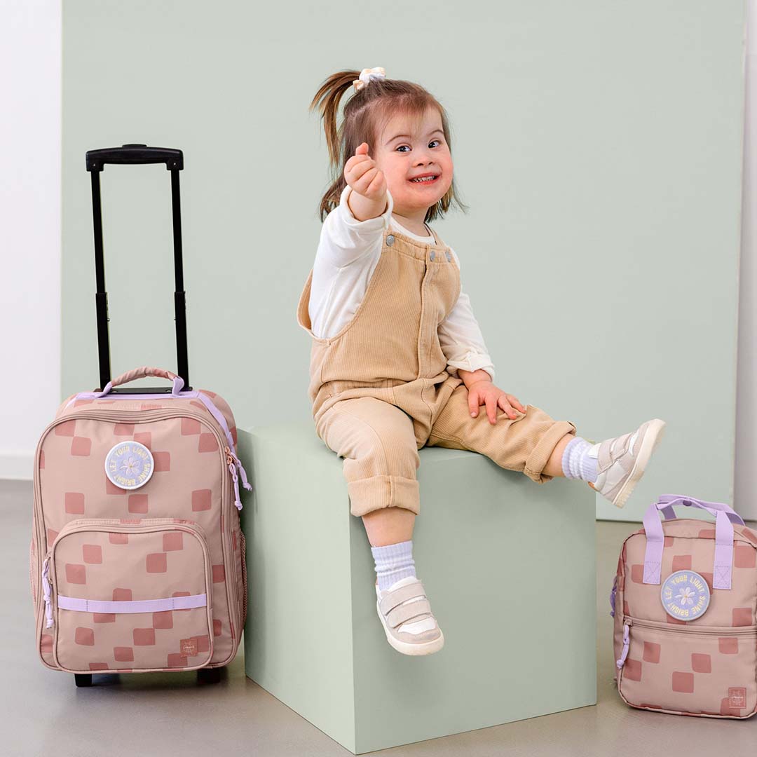 lässig kinderkoffer pattern party - rose