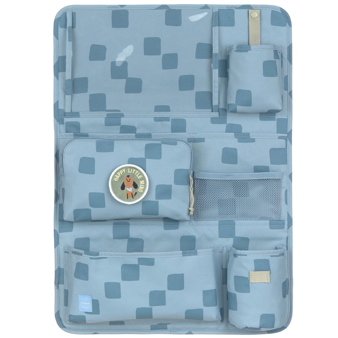 lässig auto organiser pattern party - blue