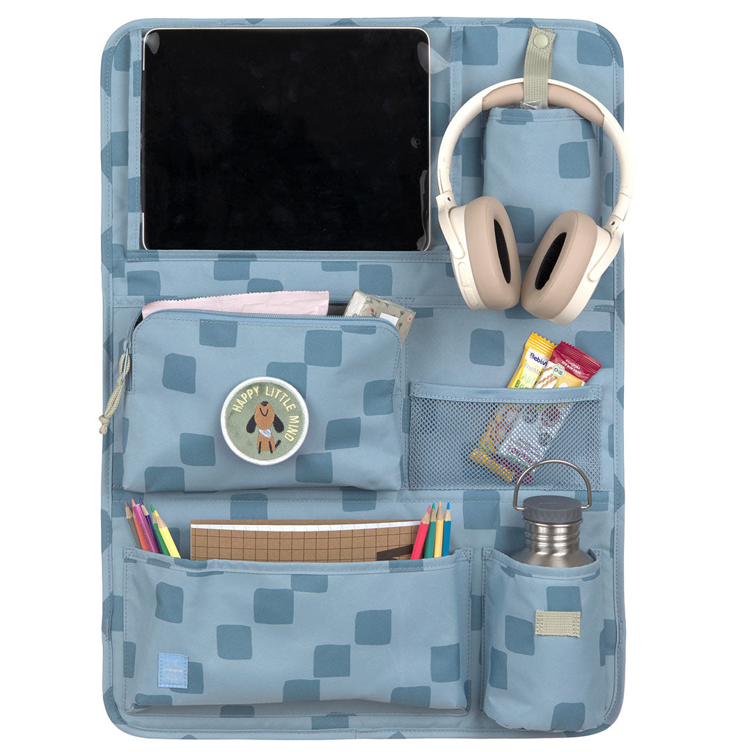 lässig auto organiser pattern party - blue