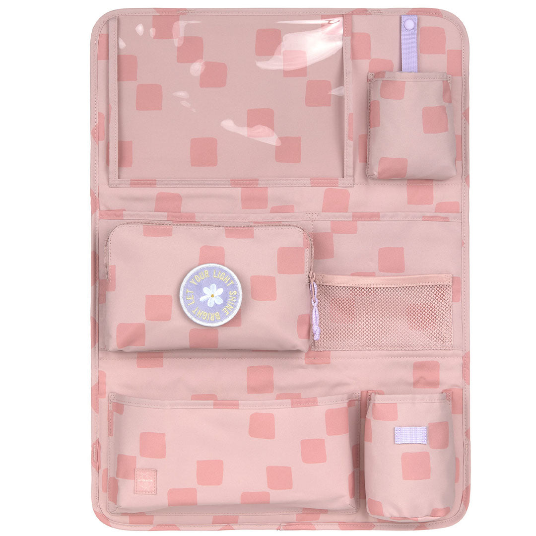 lässig auto organiser pattern party - rose