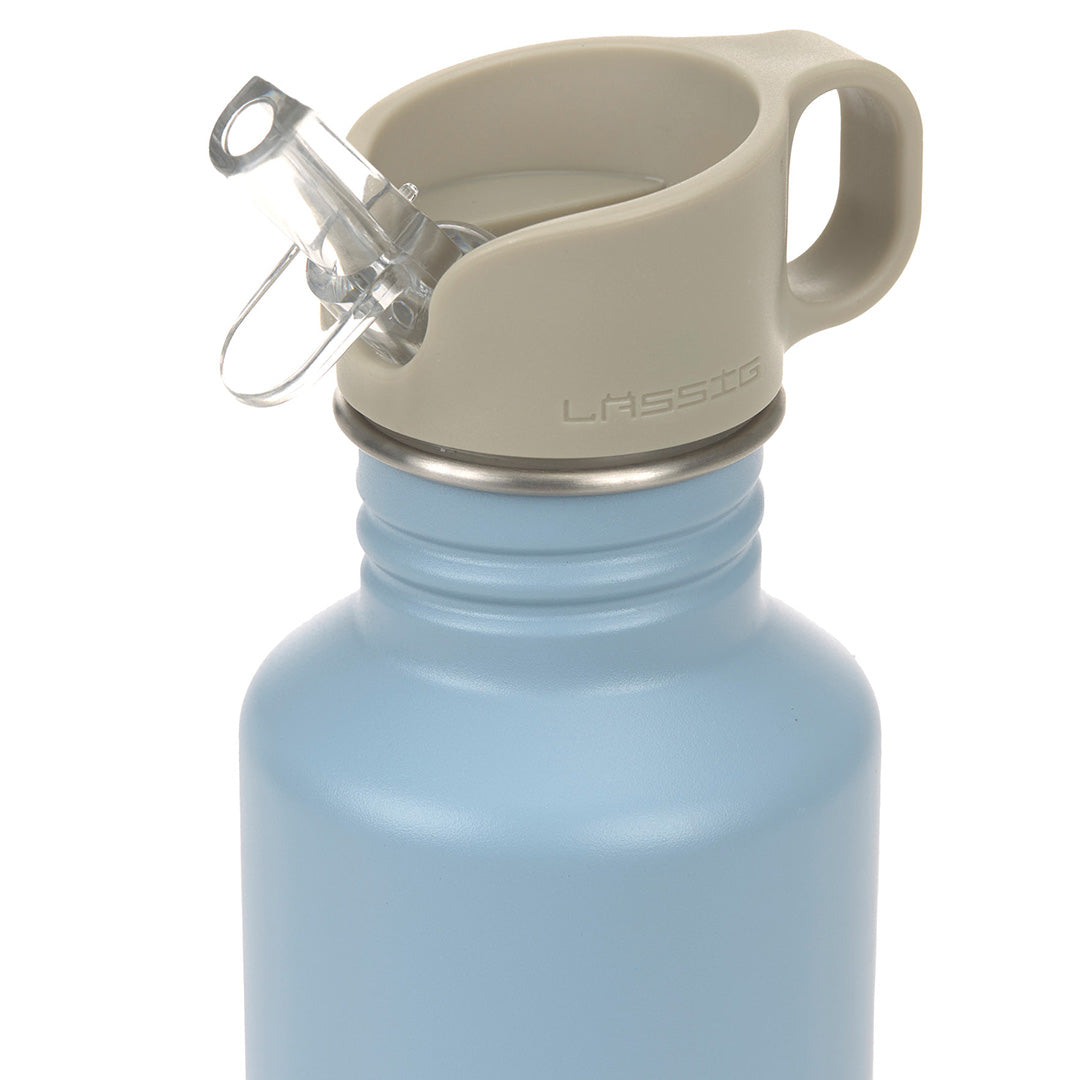lässig rvs drinkfles pattern party blue-green - 500 ml