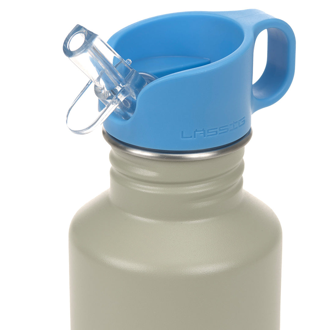 lässig rvs drinkfles sunny explorer green-blue - 500 ml