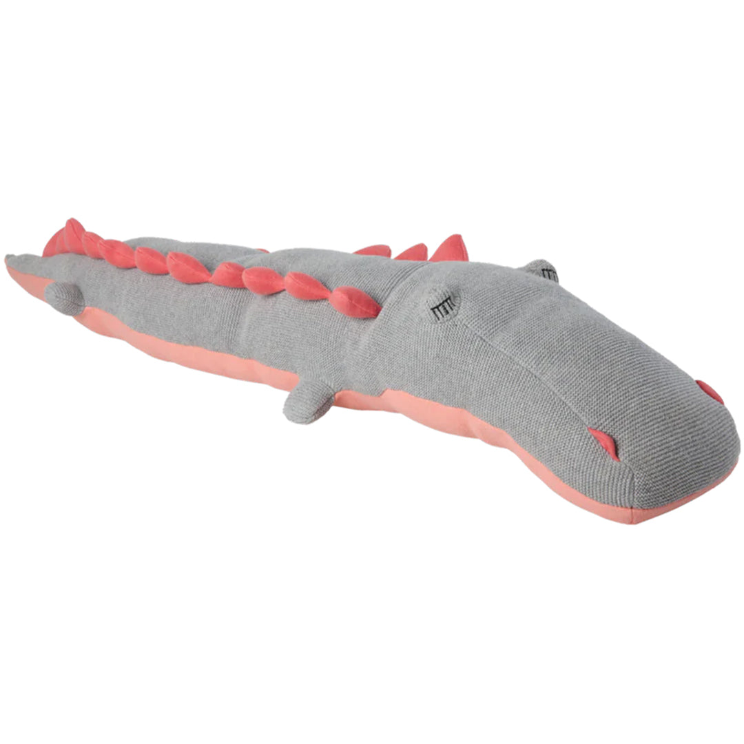 rice knuffelkrokodil - roze - 100 cm | KITOY-LDRAI | 