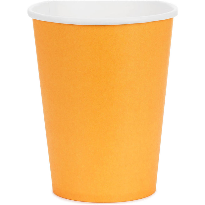 partydeco bekers oranje - 6st | KPP90-005J-EU1 | 1