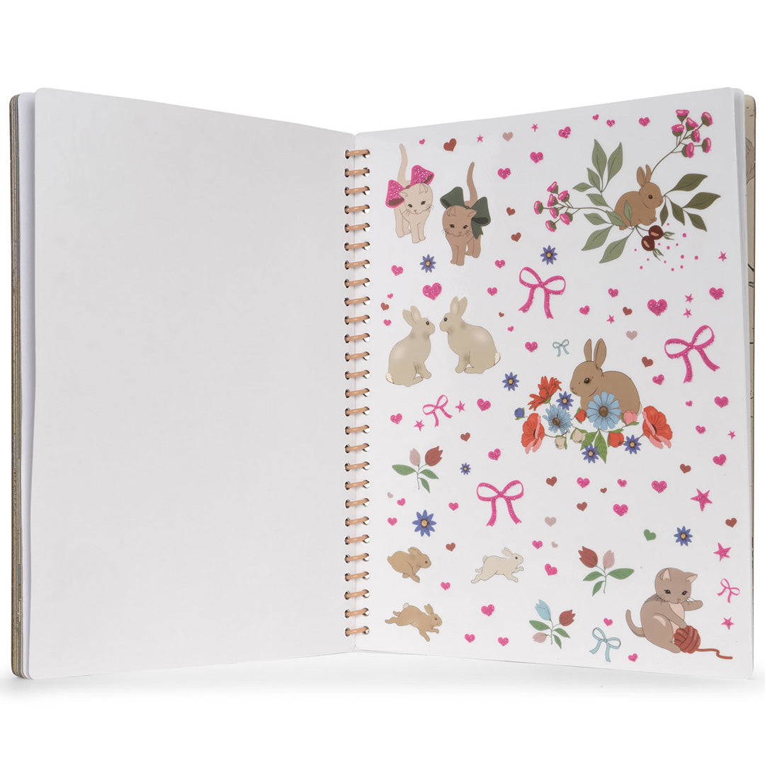 KS100992 | konges sløjd stickerboek - blush | 6