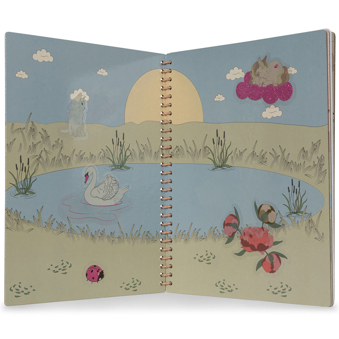 KS100992 | konges sløjd stickerboek - blush | 4