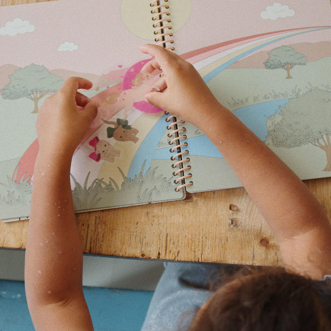 KS100992 | konges sløjd stickerboek - blush | 3