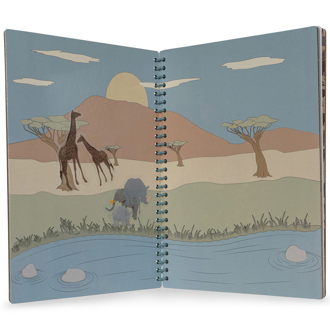 KS100992 | konges sløjd stickerboek - groen | 4