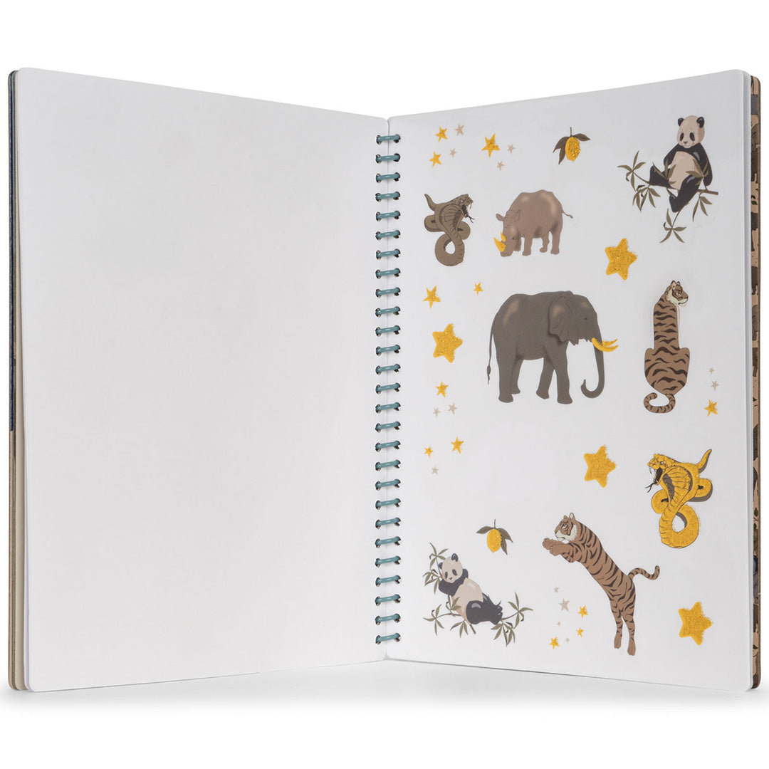 KS100992 | konges sløjd stickerboek - groen | 6