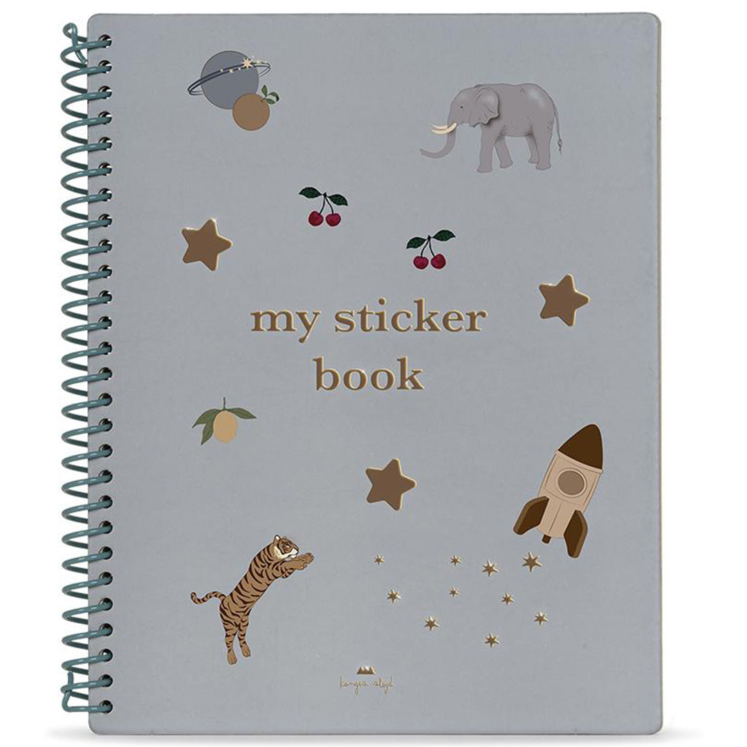 KS100992 | konges sløjd stickerboek - groen | 1