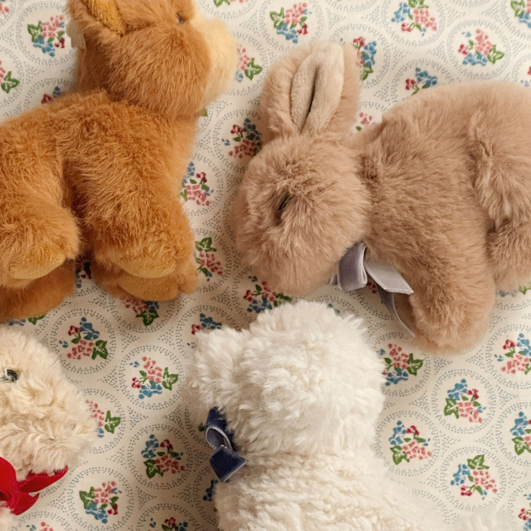 KS104205 | konges sløjd knuffelkonijn - brown - 12 cm | 2