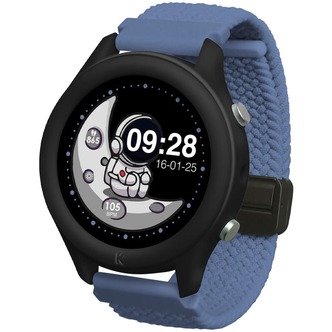 KWATCH-BU | kidywolf k-watch interactief horloge - blauw | 1