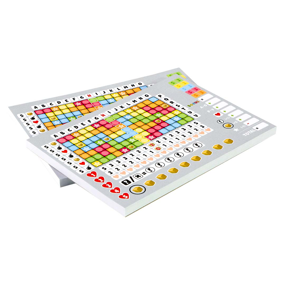999 games scoreblokken keer op keer 2 twee stuks level 1 | 999-KEE06N | 1