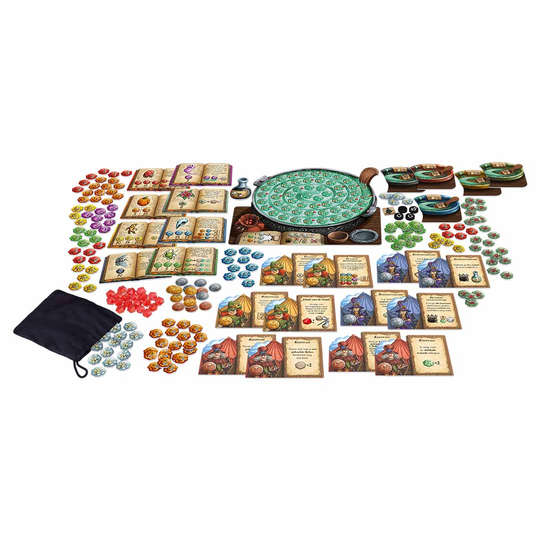 999 games de kwakzalvers van kakelenburg: de kruidenheksen uitbreiding | 999-KWA02 | 1
