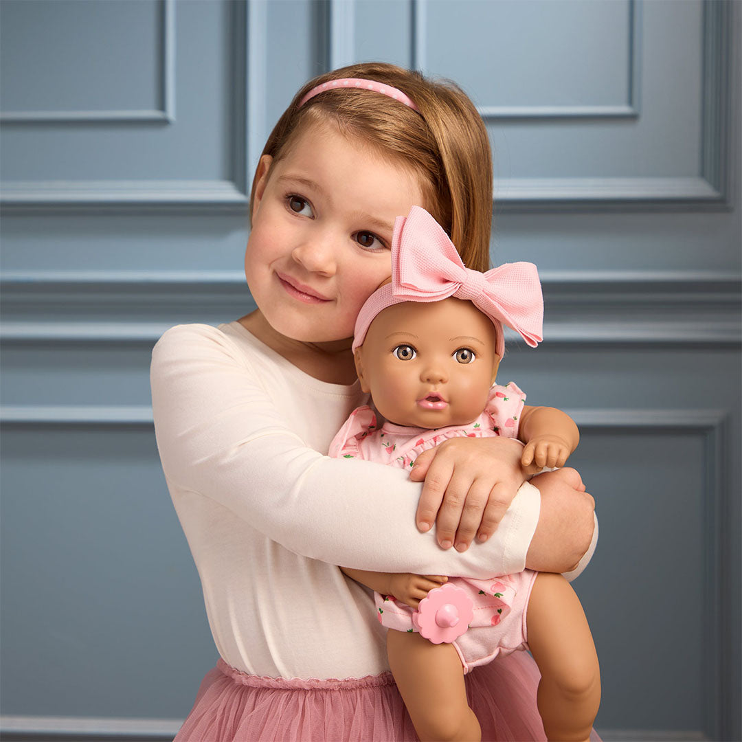 lullababy babypop met geluid en speen - 36 cm | LBY7347 | 2