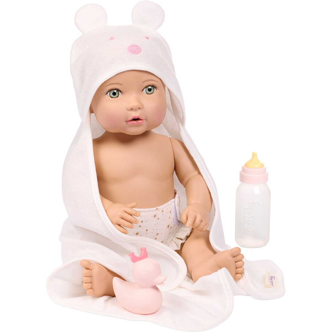 lullababy bad- en plaspop - 39 cm | LBY7721 | 