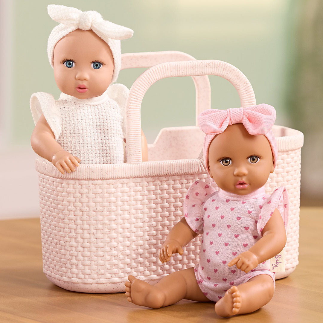 lullababy babypoppen in speelmand - 20 cm - 22st | LBY7738 |  2