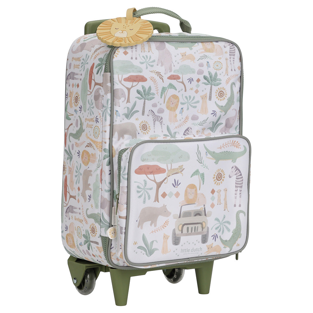 little dutch kinderkoffer safari friends - wit | LD4924 | 