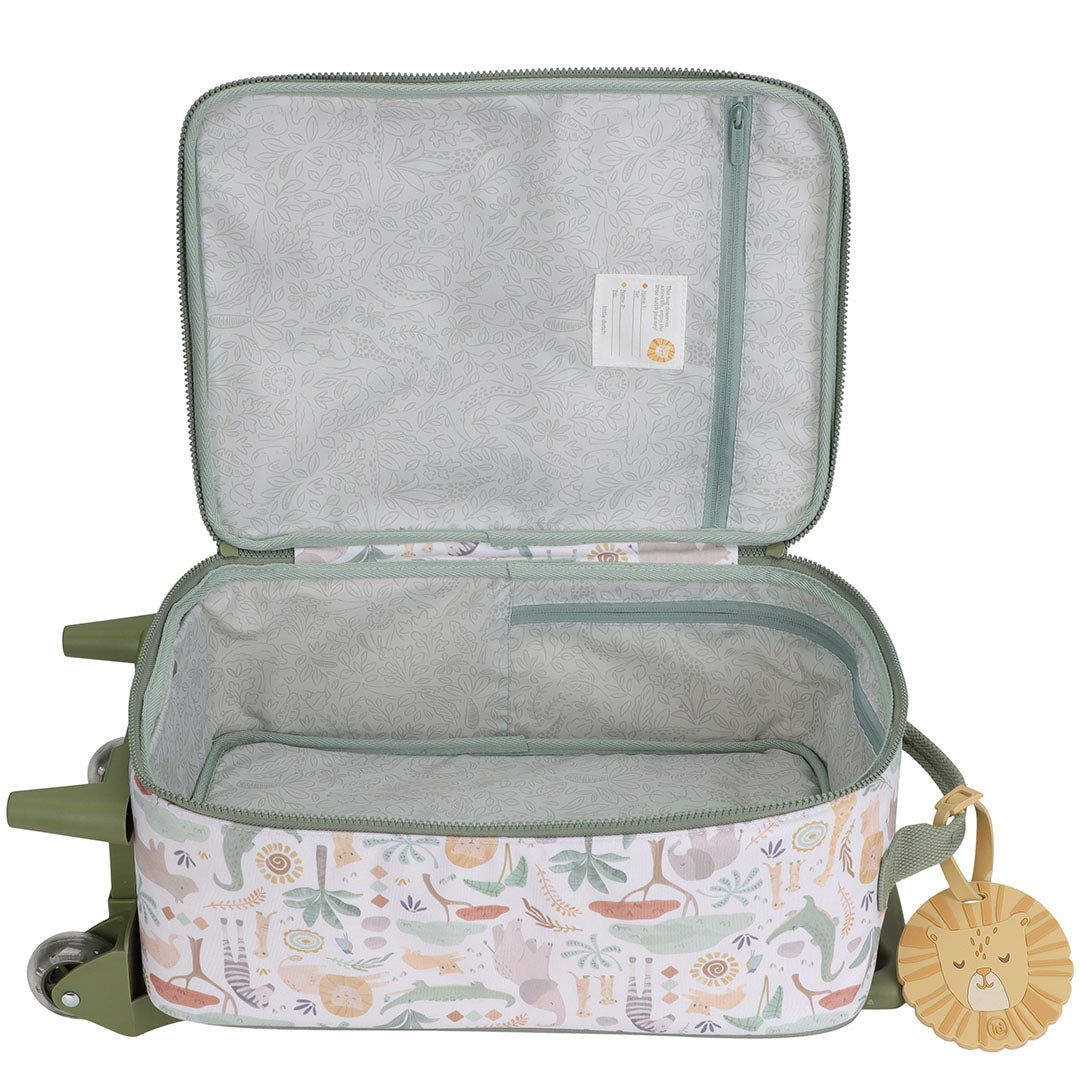 little dutch kinderkoffer safari friends - wit | LD4924 | 4