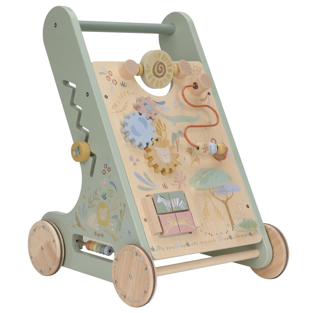 little dutch activiteitenloopwagen - safari friends | LD7432 | 