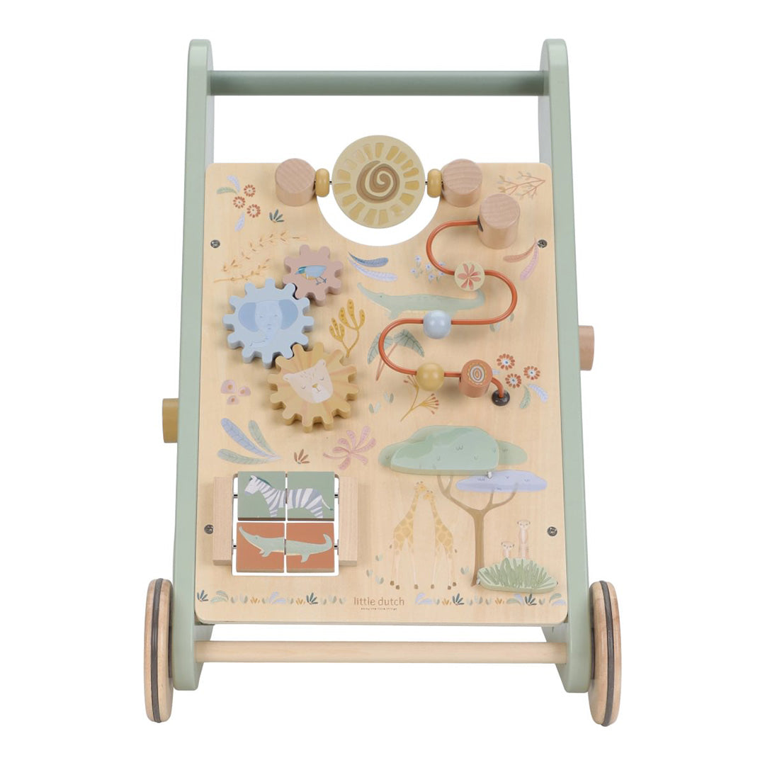 little dutch activiteitenloopwagen - safari friends | LD7432 | 4