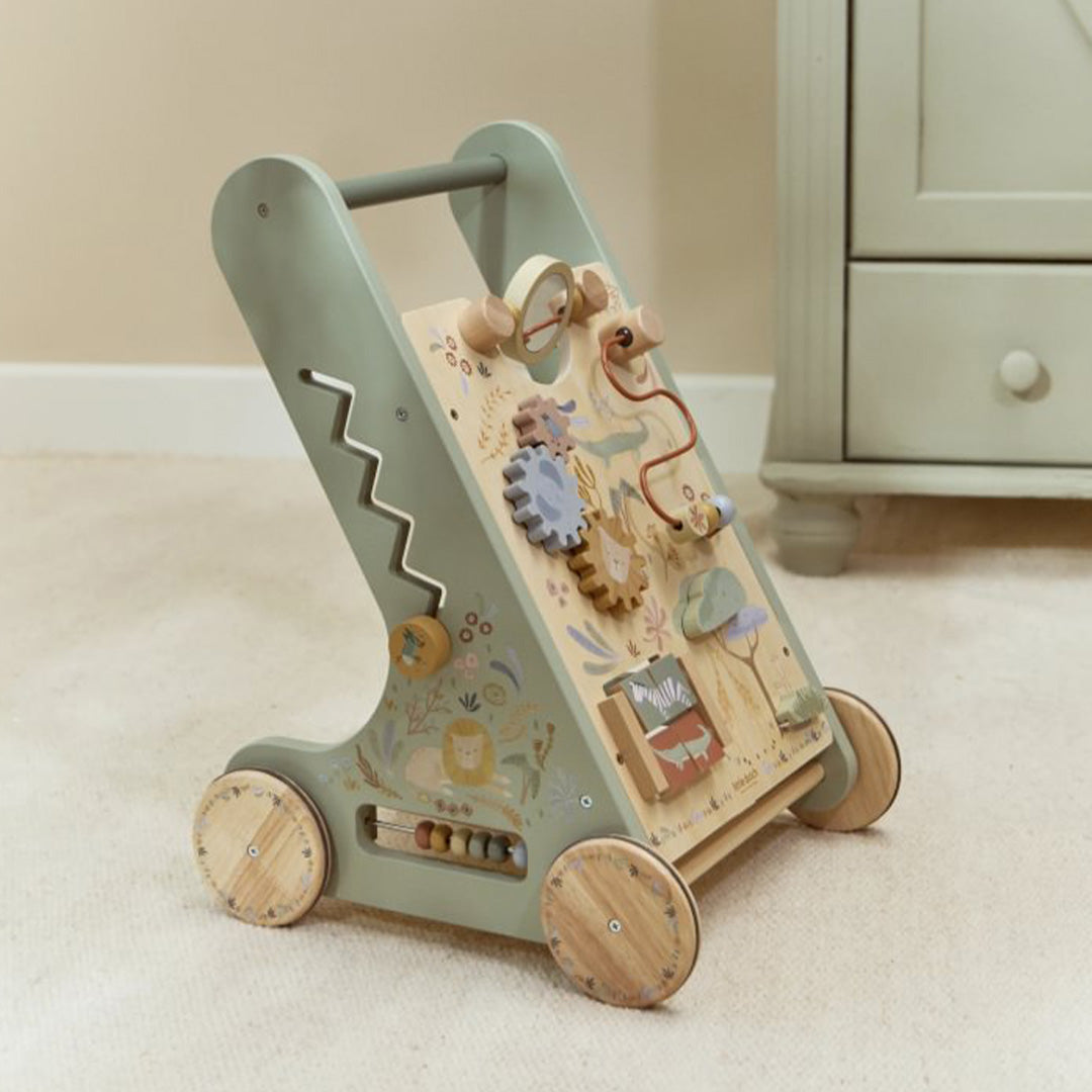 little dutch activiteitenloopwagen - safari friends | LD7432 | 6