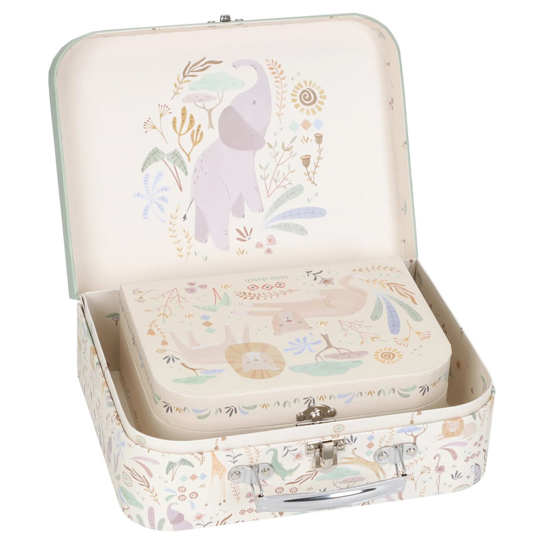 little dutch kofferset safari friends - 2st | LD7444 | 2