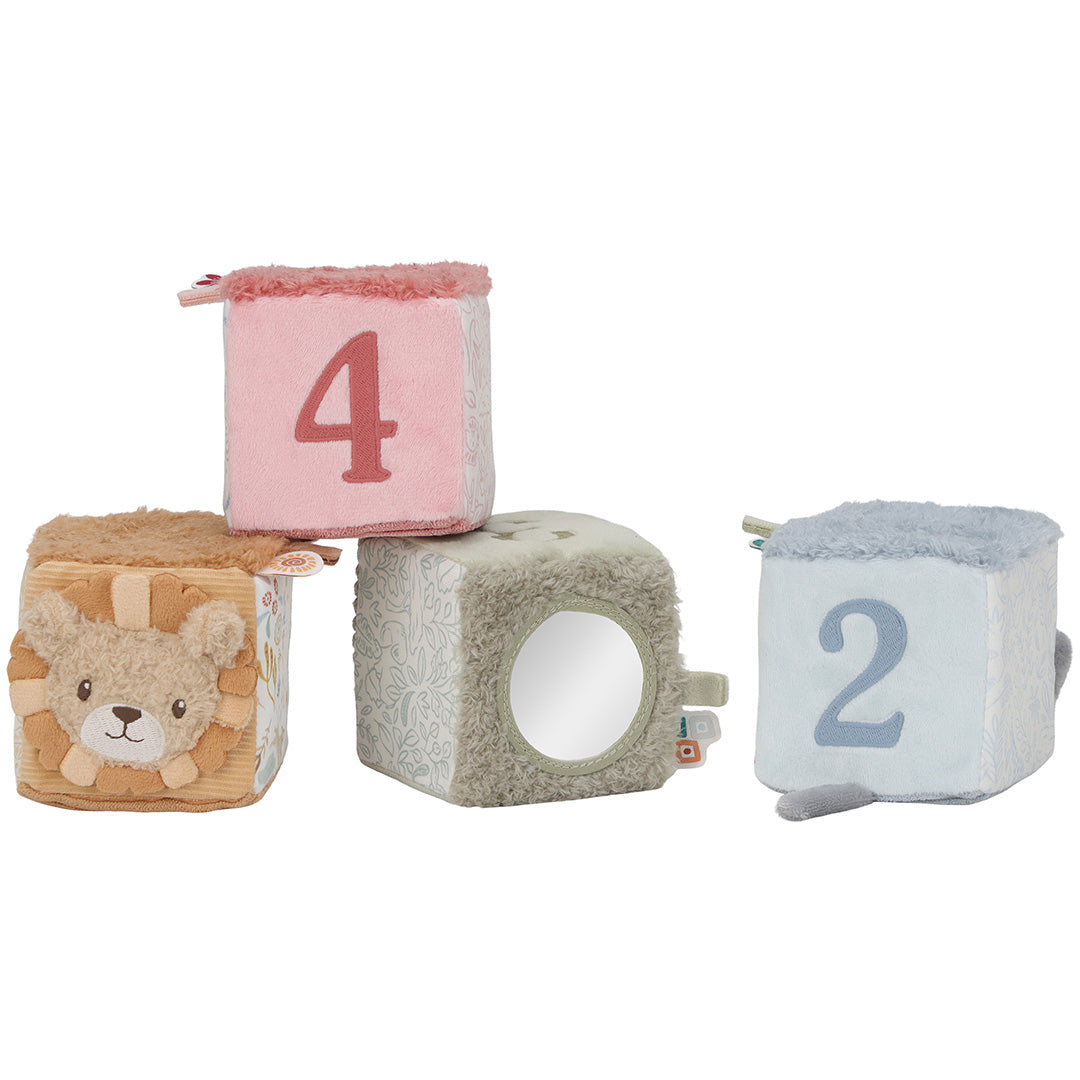 little dutch blokken safari friends - 4st | LD8316 | 