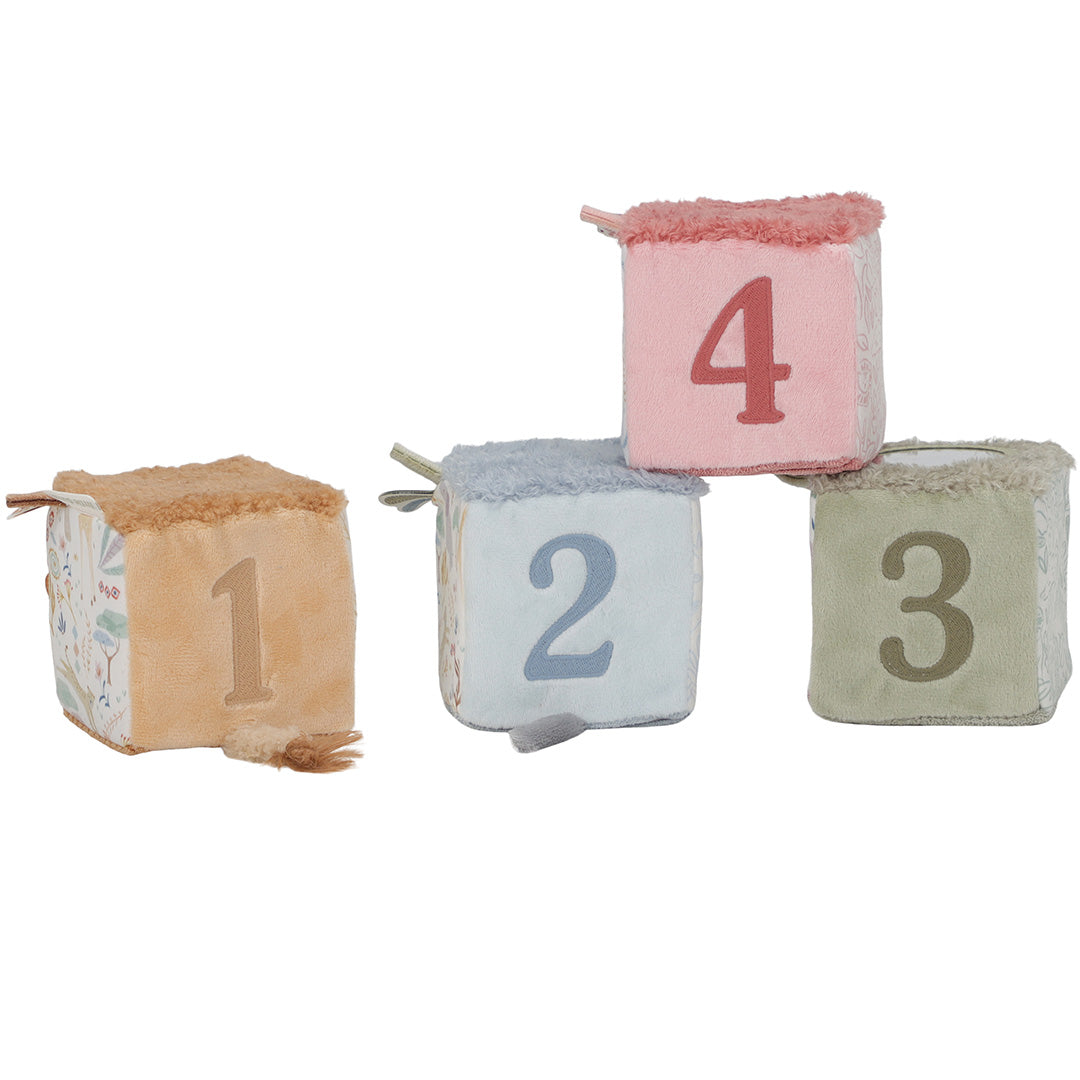 little dutch blokken safari friends - 4st | LD8316 | 6