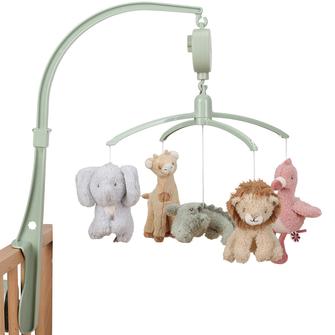 little dutch muziekmobiel safari friends - groen | LD8340 | 2