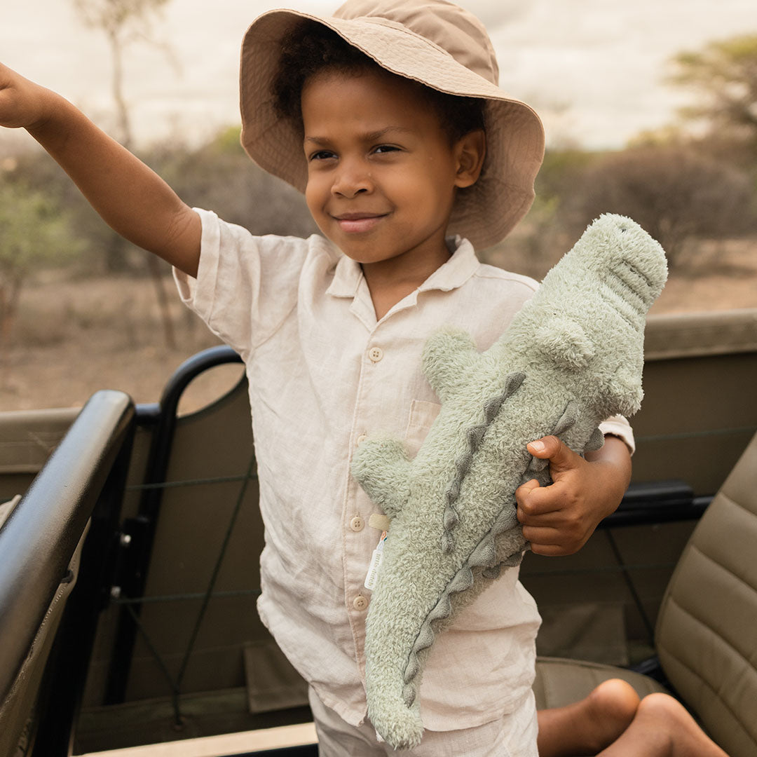 little dutch knuffelkrokodil - safari friends - 40 cm | LD8356 | 6