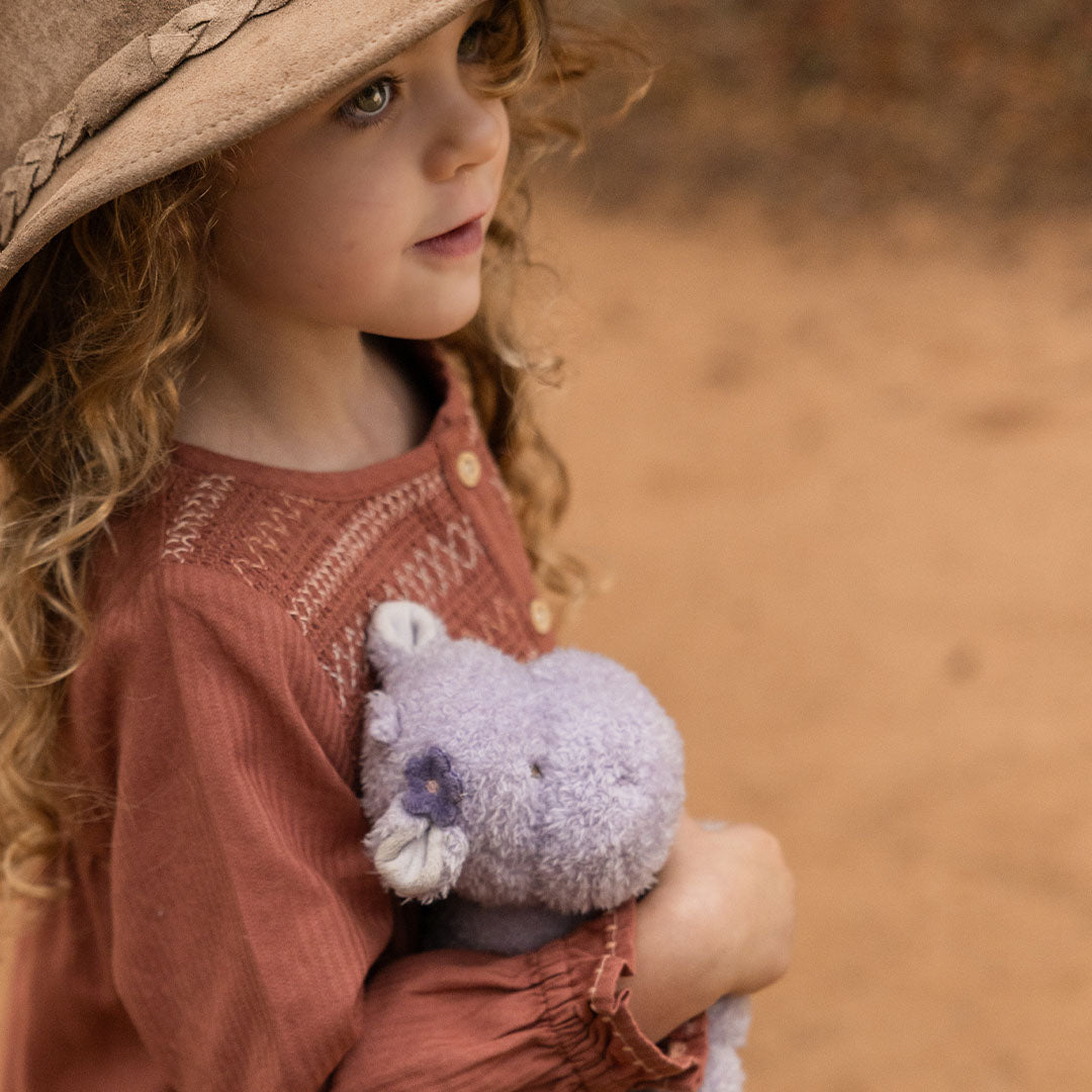 little dutch knuffelnijlpaard - safari friends - 17 cm | LD8361 | 6