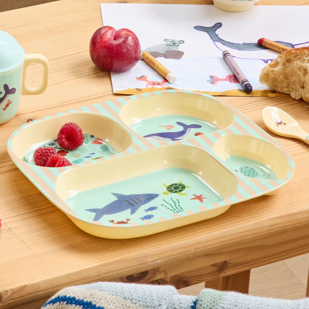 rice vakjesbord - blue ocean | KIPL4-OCEB | 2