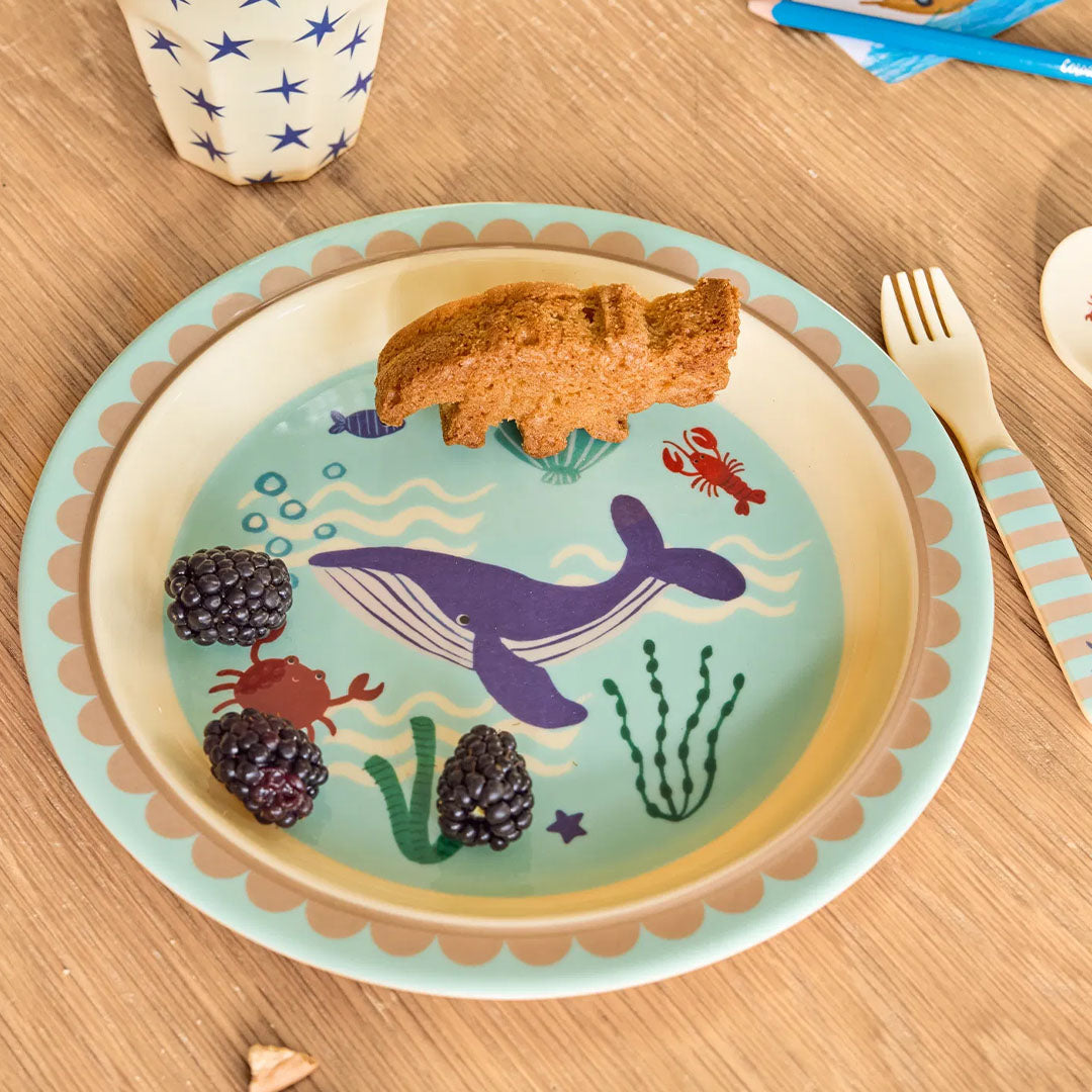 rice kinderbord - blue ocean | KILPL-OCEB  | 2