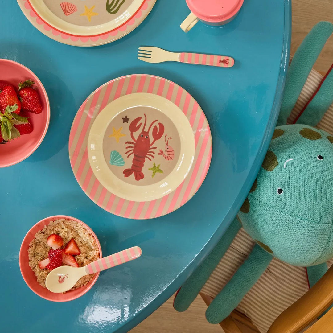 rice kinderbestek coral ocean 2 st | BABSF-2ZOCEI | 2