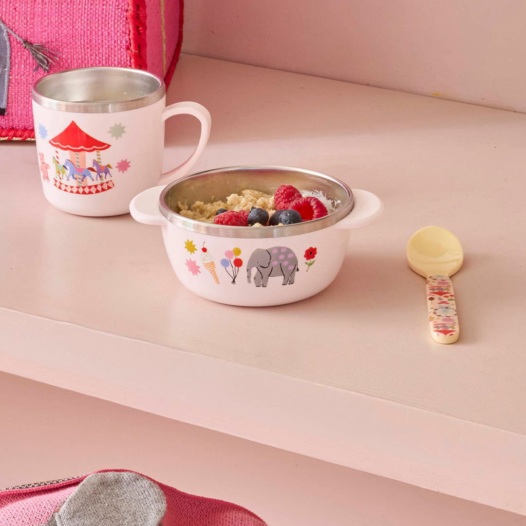 rice rvs kinderkom fun fair - roze - 300 ml