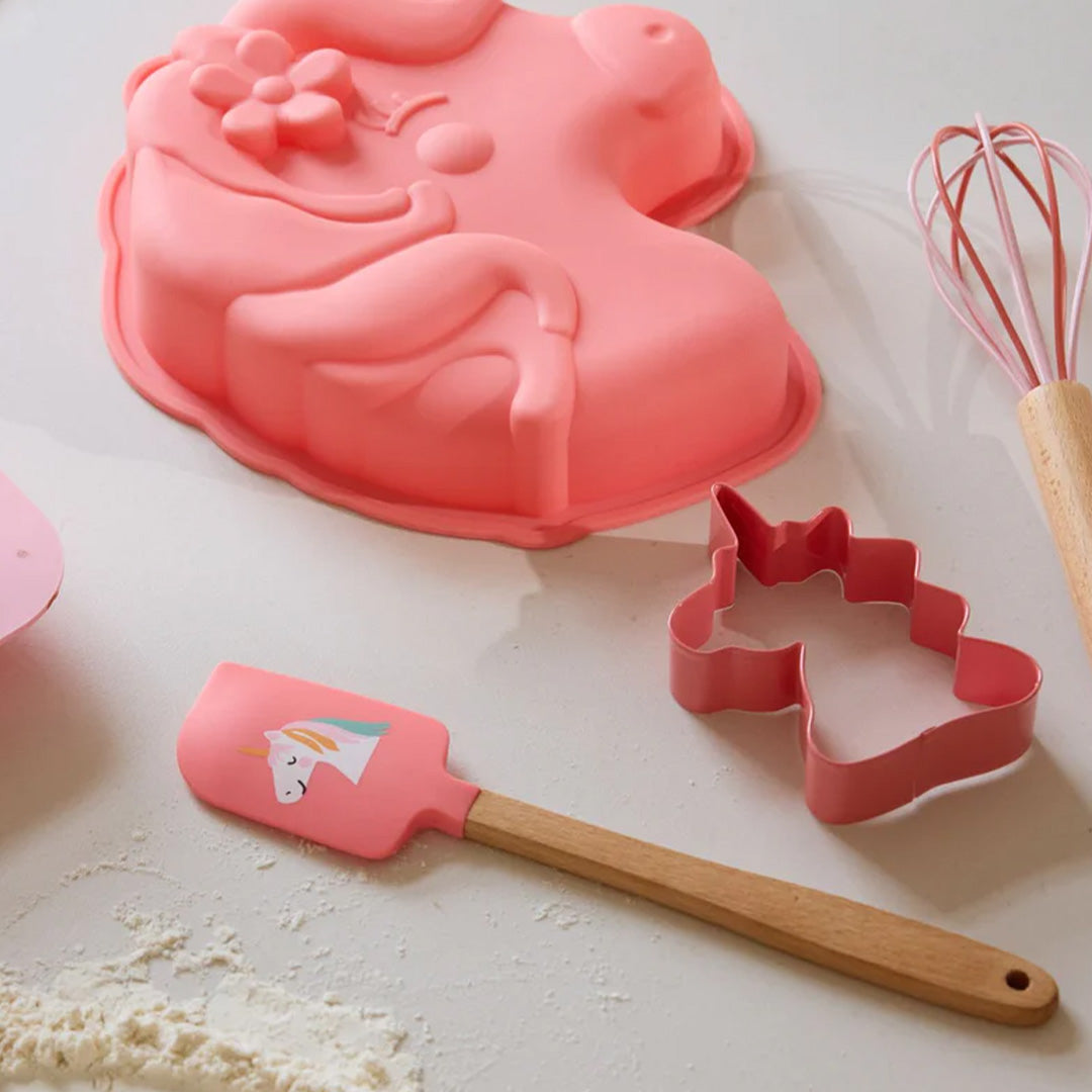 rice bakset unicorn love - coral - 4st | BAFOR-4ZUNILO | 2