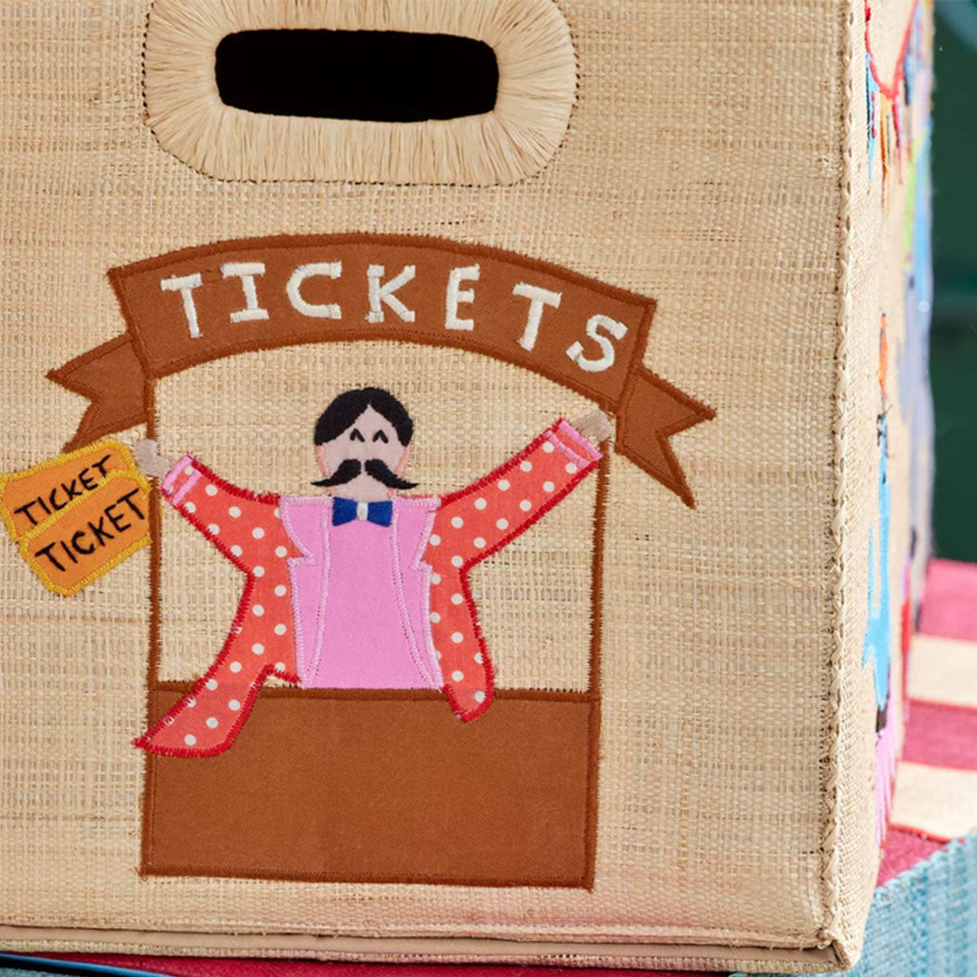 rice opbergmand raffia - circus | BSBOX-LCIRC |  4