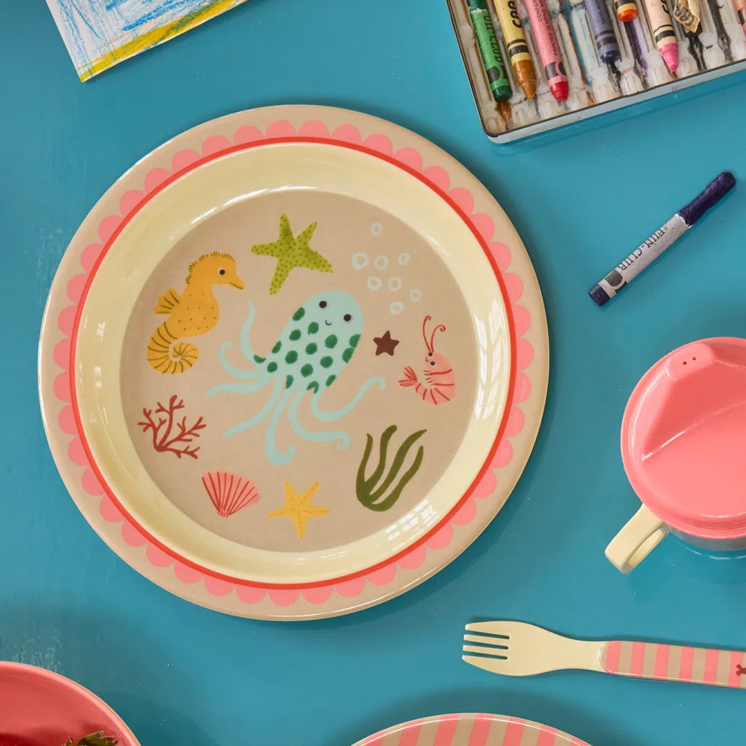 rice kinderbord - coral ocean | KILPL-OCEI | 2