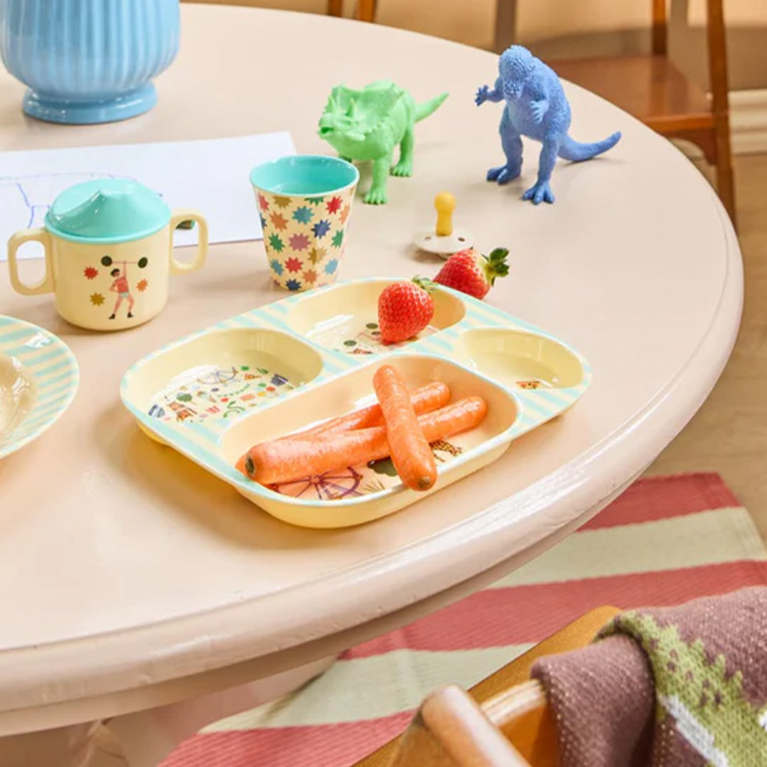 rice vakjesbord fun fair - mint | KIPL4-FUFAMI | 2