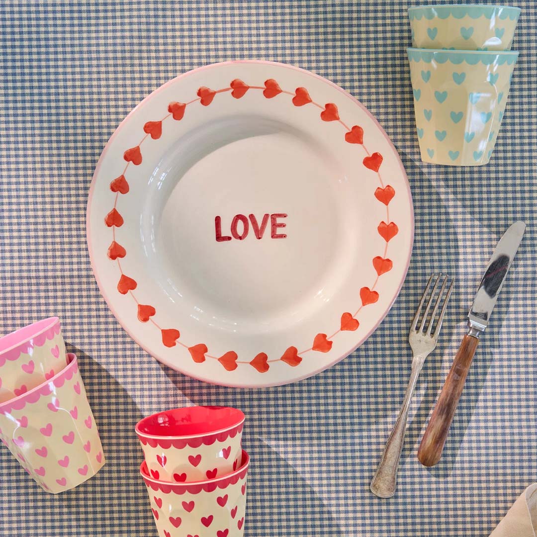 rice kinderbeker - favorite hearts - 250 ml - 6st | MELCU-6ZFAVP | 2