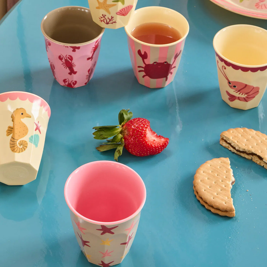 rice kinderbeker - coral ocean - 160 ml - 6st | MELCU-6ZSOCEI | 2