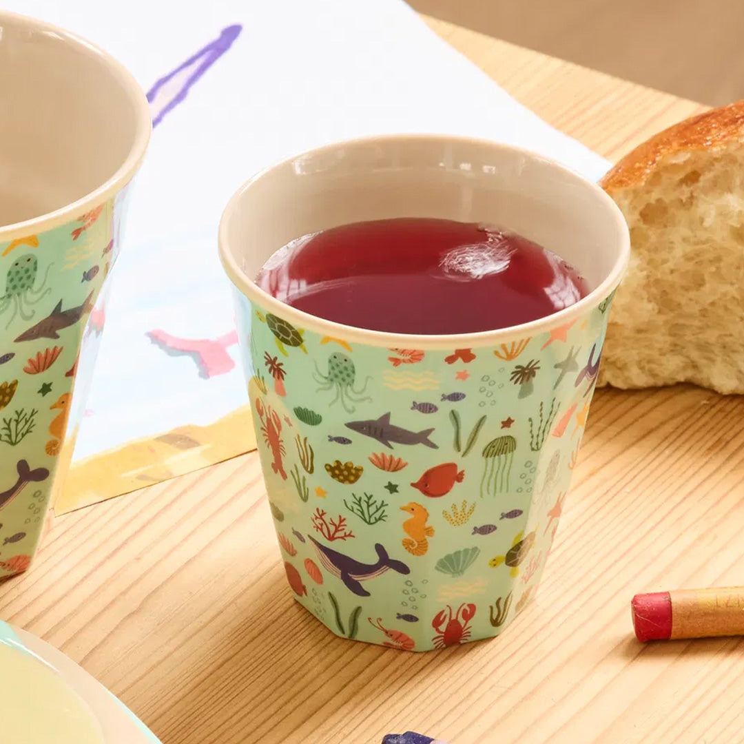 rice kinderbeker blue ocean - 160 ml | KICUP-OCEB | 2