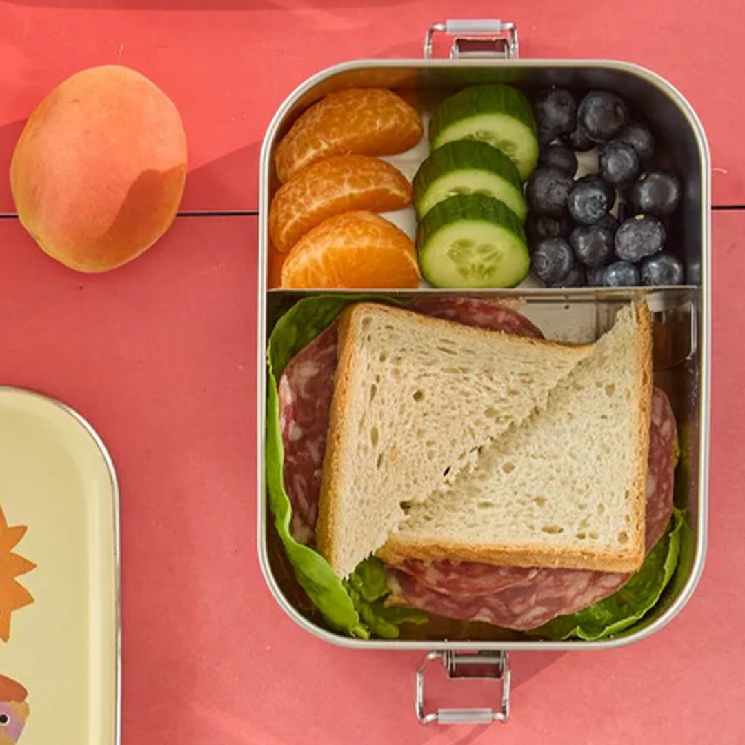 rice rvs broodtrommel hero - roze | STLUN-LHEROI | 2