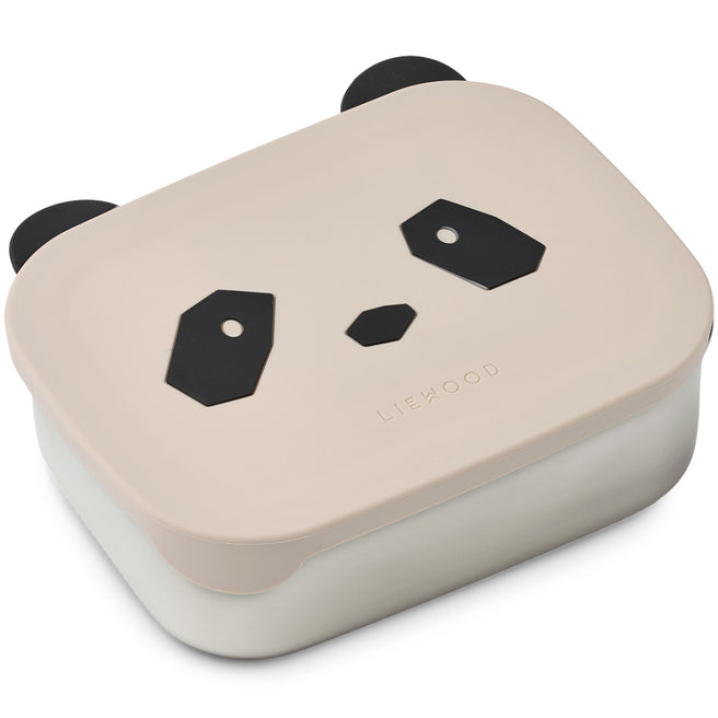 LW20759-5060 | liewood broodtrommel arthur - panda - sandy | 1