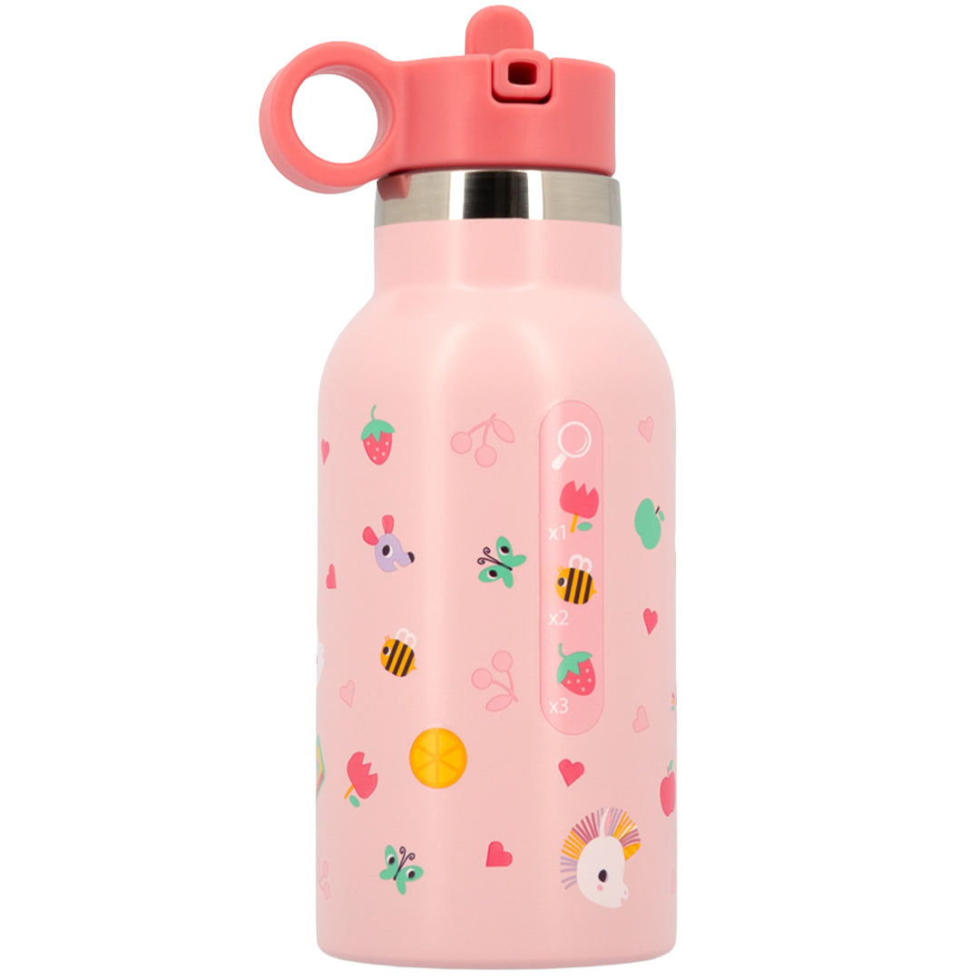 lilliputiens rvs thermosfles jeanne - 350 ml | LIPU84501 | 