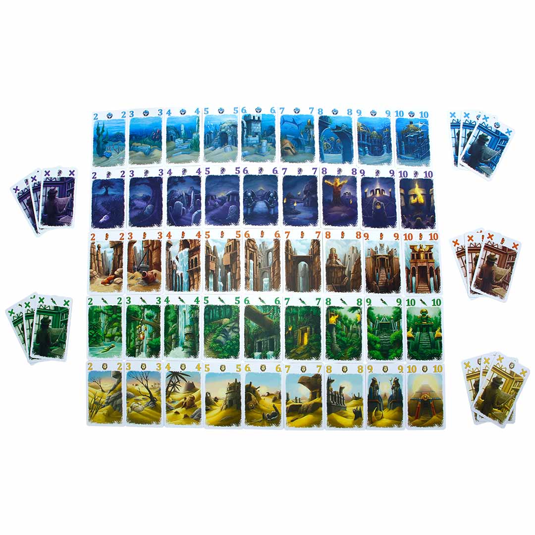 999 games lost cities: het kaartspel | 999-LOS01B | 2